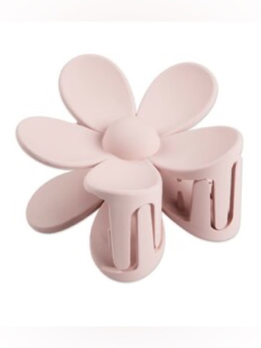 scunci Pink Flower Claw Hair Clip - Picture 3 of 4